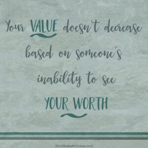 Know Your Value!